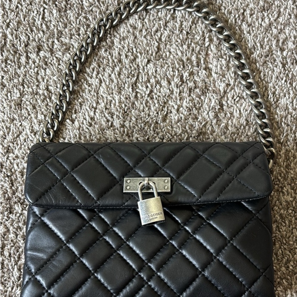 Kurt Geiger Black Brixton Design